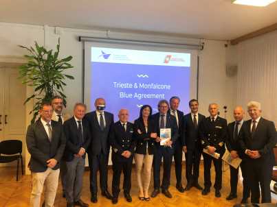 Porti di Trieste e Monfalcone: le compagnie sottoscrivono il Blue Agreement per ridurre le emissioni