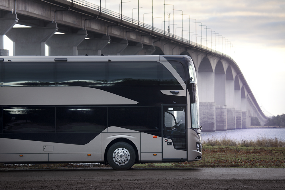A IBE22 la nuova gamma di autobus turistici di Volvo