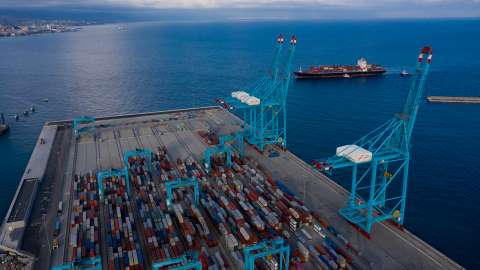 Vado Ligure: operativa la seconda aerea di scambio del nuovo Container Terminal