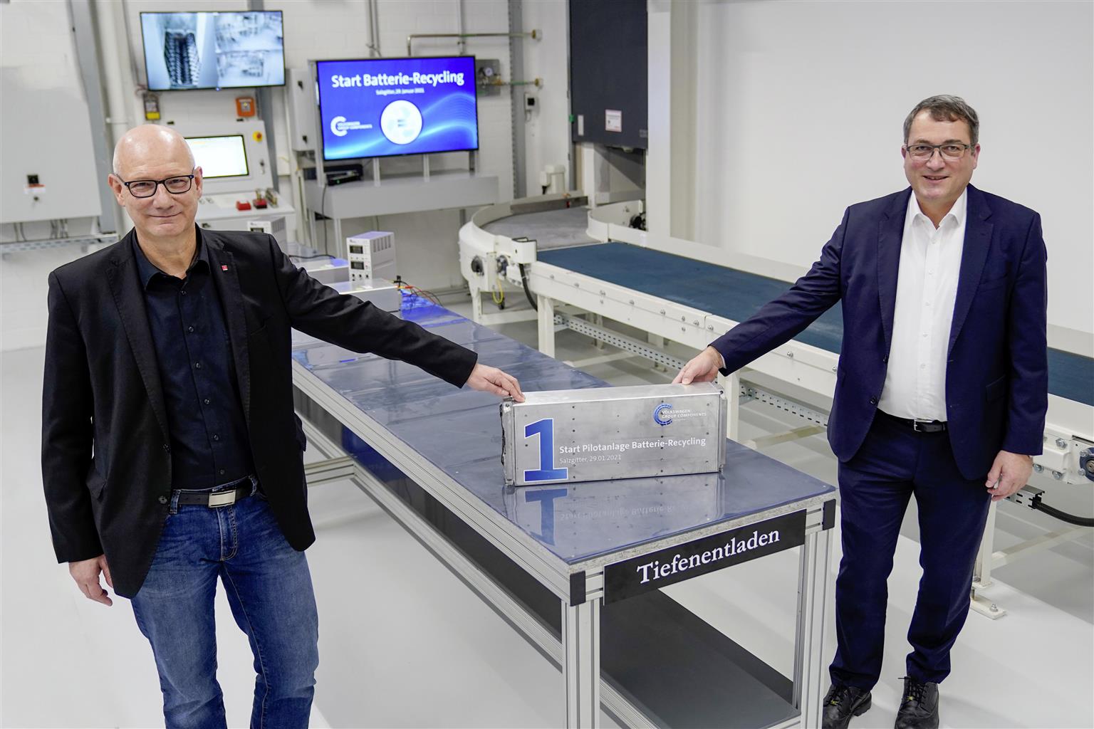 Gruppo Volkswagen: avviato il primo centro di riciclo delle batterie