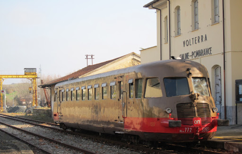 Stazioni ferroviarie d’Italia: in Toscana nella storica stazione Volterra-Saline-Pomarance