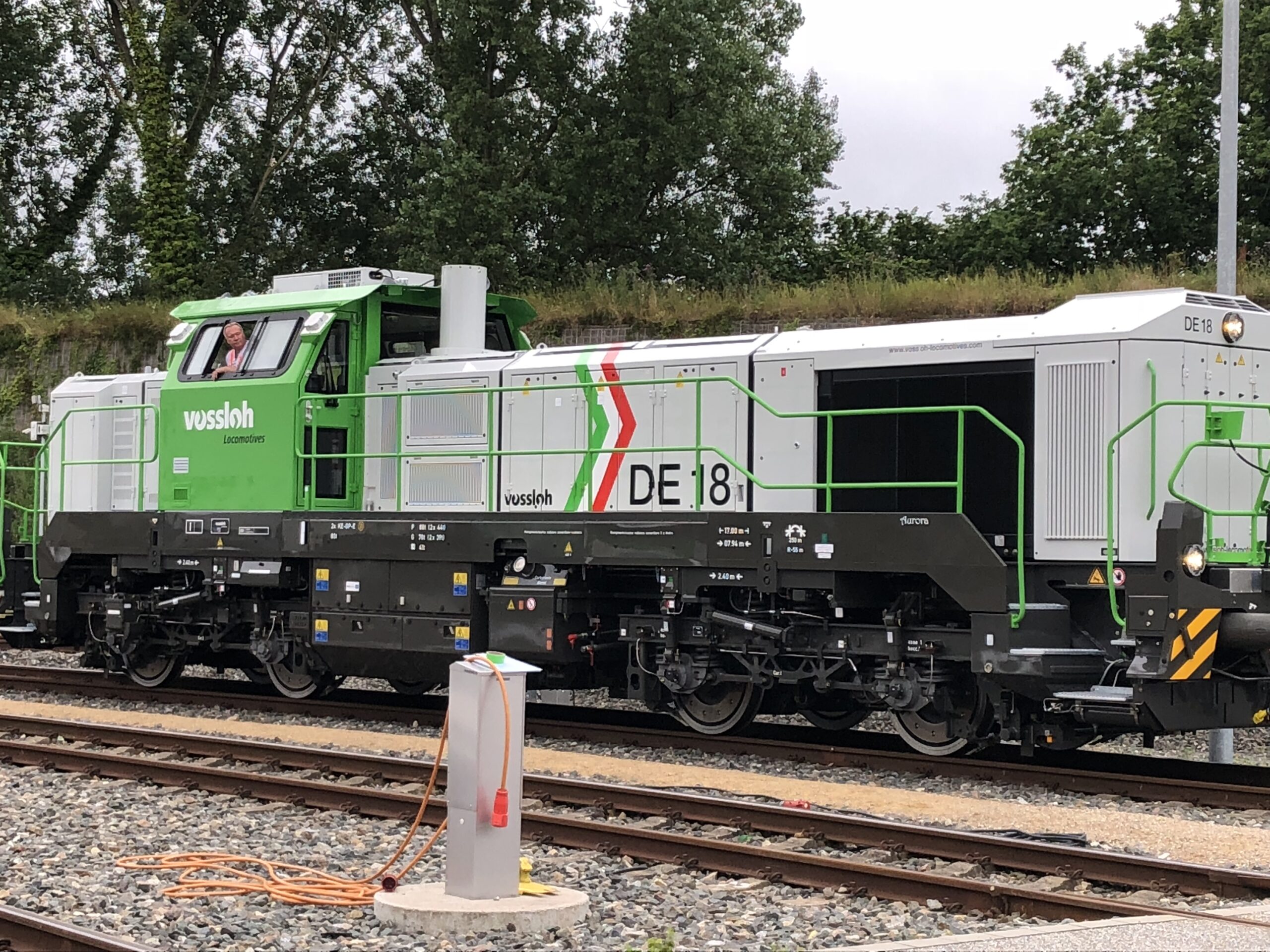 Vossloh Locomotives: consegnato il prototipo italiano della locomotiva DE 18