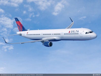 Delta ordina 30 ulteriori Airbus A321