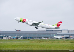 TAP ha completato il volo inaugurale del primo A330neo
