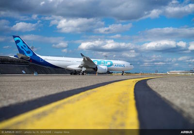 Pronto per il volo di prova il nuovo A330neo