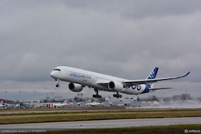 Airbus: l’A350-1000 ottiene il certificato di Funzionalità e Affidabilità