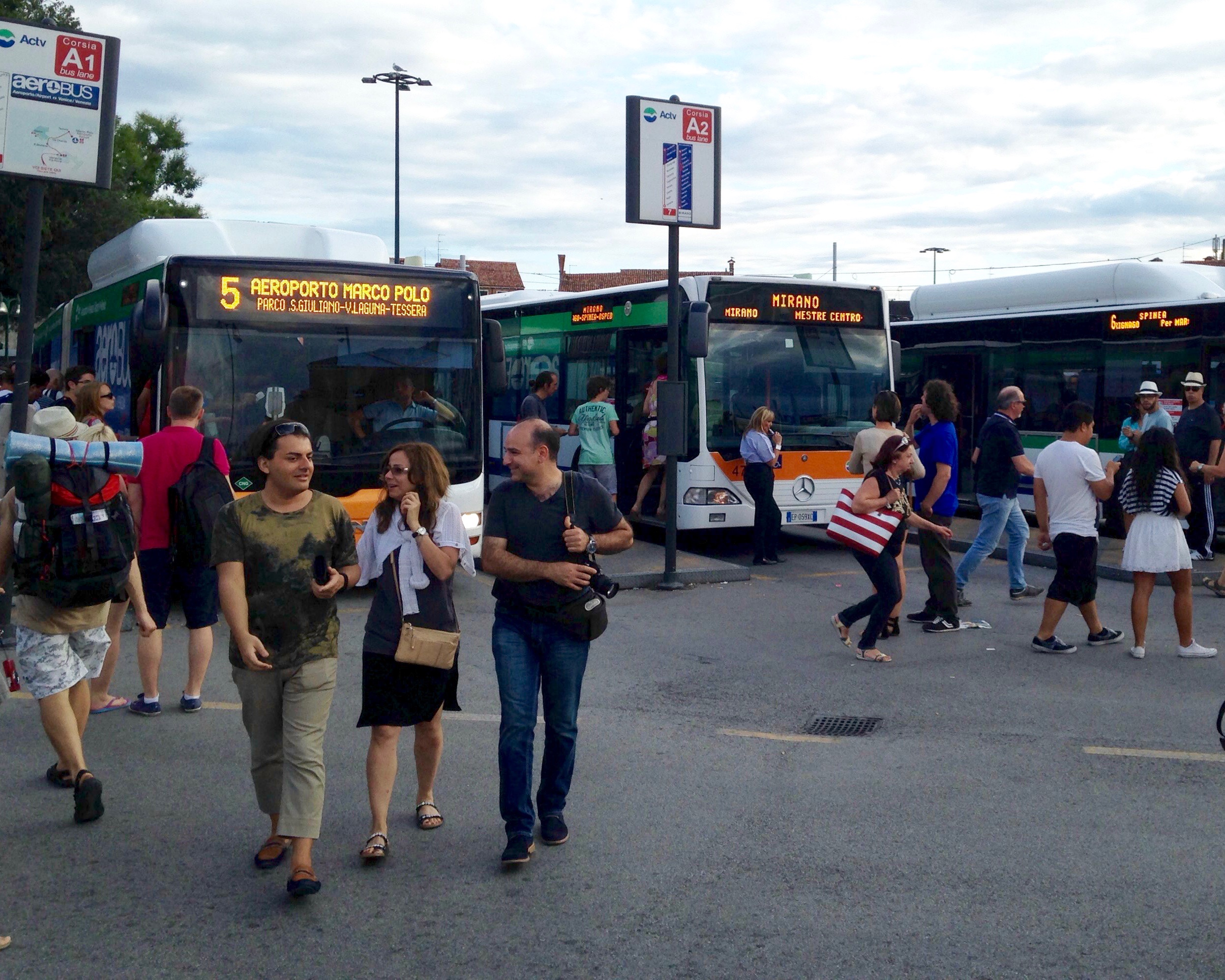 Accordo tra AVM/Actv e MOM: dal 1 marzo nuovo collegamento bus diretto tra Venezia e Treviso