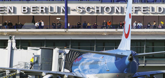Aeroporti di Berlino: passeggeri in aumento nei primi sei mesi dell’anno