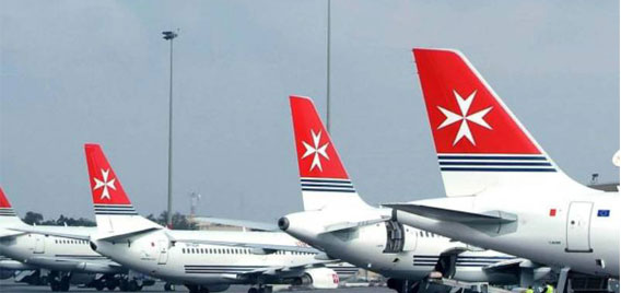 Air Malta: crescita a due cifre negli ultimi tre mesi