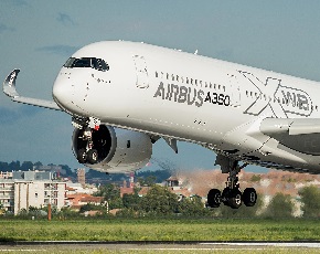 L’Airbus A350 XWB inizia il tour in Cina