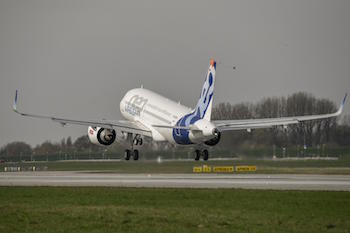Volo inaugurale per l’Airbus A319neo