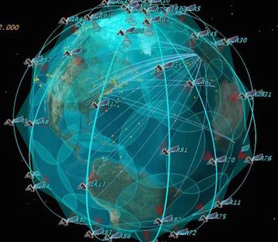 Completato il sistema di sorveglianza satellitare Aireon