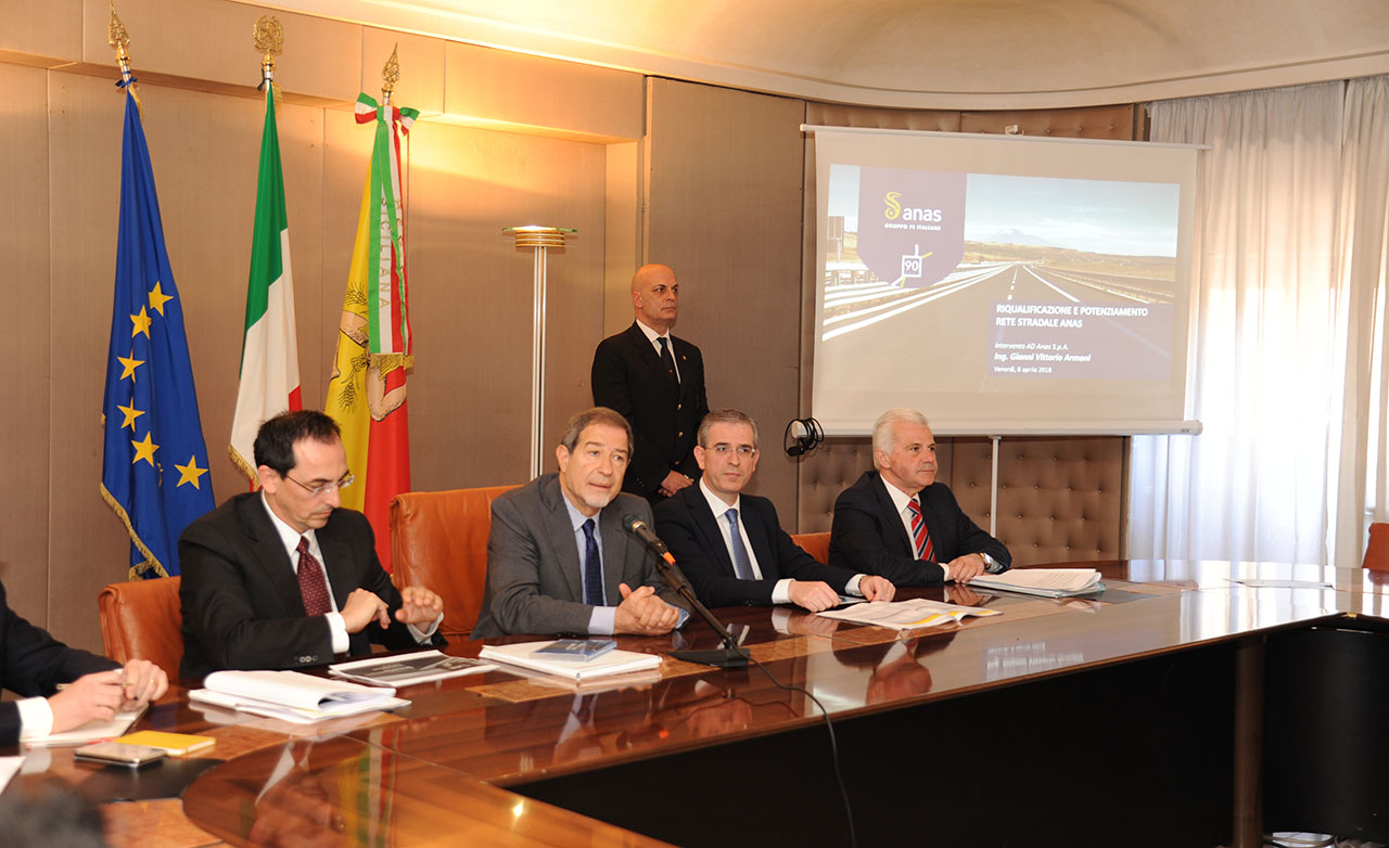 Sicilia: Regione e Anas dialogano su nuove infrastrutture e prevenzione idrogeologica
