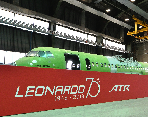Leonardo consegna ad ATR la fusoliera numero 1.500