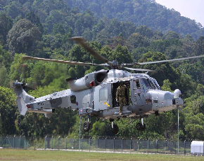 Leonardo presenta l’AW159 Wildcat alle forze armate malesi