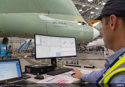 Airbus: il BelugaXL ha superato le prove di vibrazione al suolo