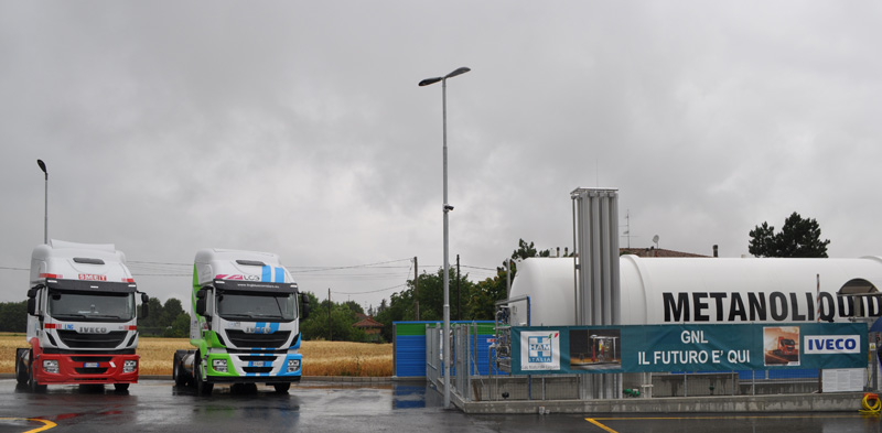 Bologna: inaugurata la terza stazione di rifornimento a gas naturale liquefatto in Italia