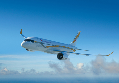 Bombardier: altri sette CS300 per Air Baltic