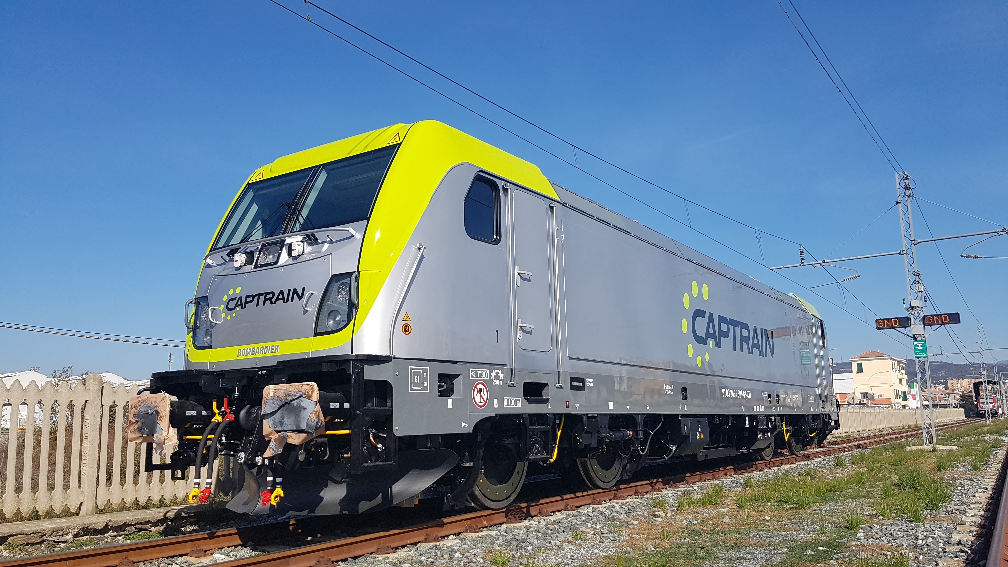 Trasporto merci ferroviario, Captrain Italia sviluppa la flotta con locomotive innovative Bombardier