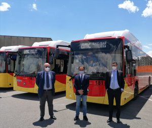 Trasporto pubblico Catanzaro: nuova flotta di bus per l’Amc
