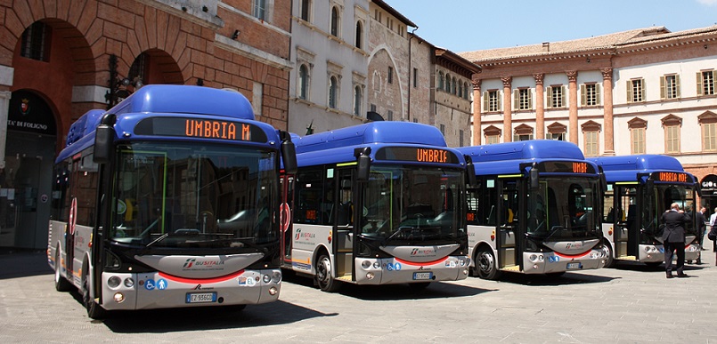 Umbria, trasporto pubblico locale: presentati nuovi mezzi Busitalia
