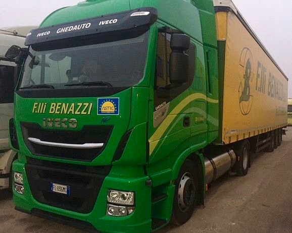 Ferrara: arrivano due nuovi camion LNG per il mercato agroalimentare