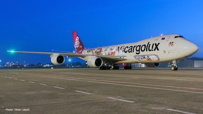 Cargolux: Malpensa ultima tappa del world tour per festeggiare 45 anni