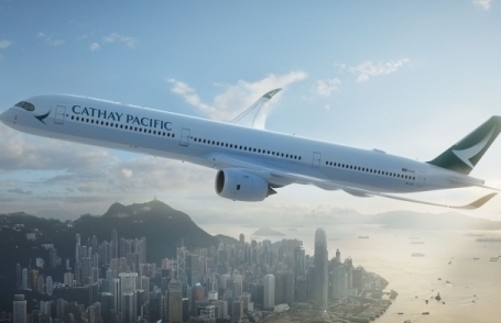 Cathay Pacific: debutto a Roma Fiumicino dell’A350-1000