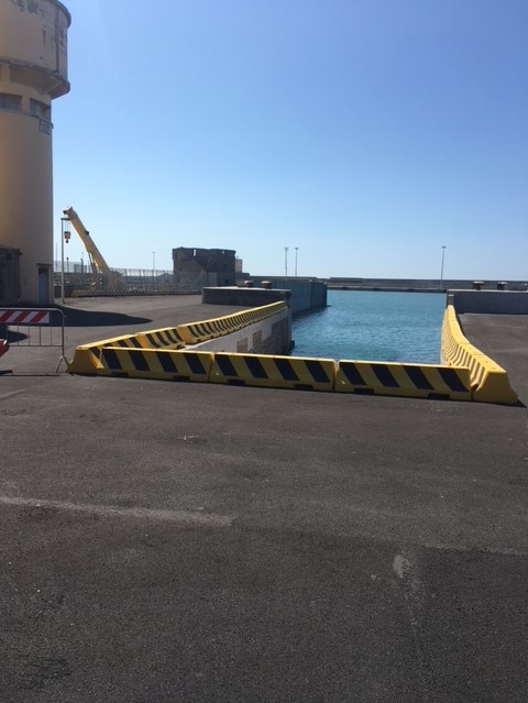 Porto di Civitavecchia: conclusi i lavori per la rimozione del ponte di imbarco