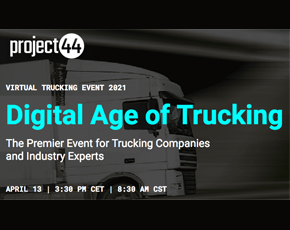 Autotrasporto e digitalizzazione: il 13 aprile appuntamento con l’evento di project44 “The Digital Age of Trucking”