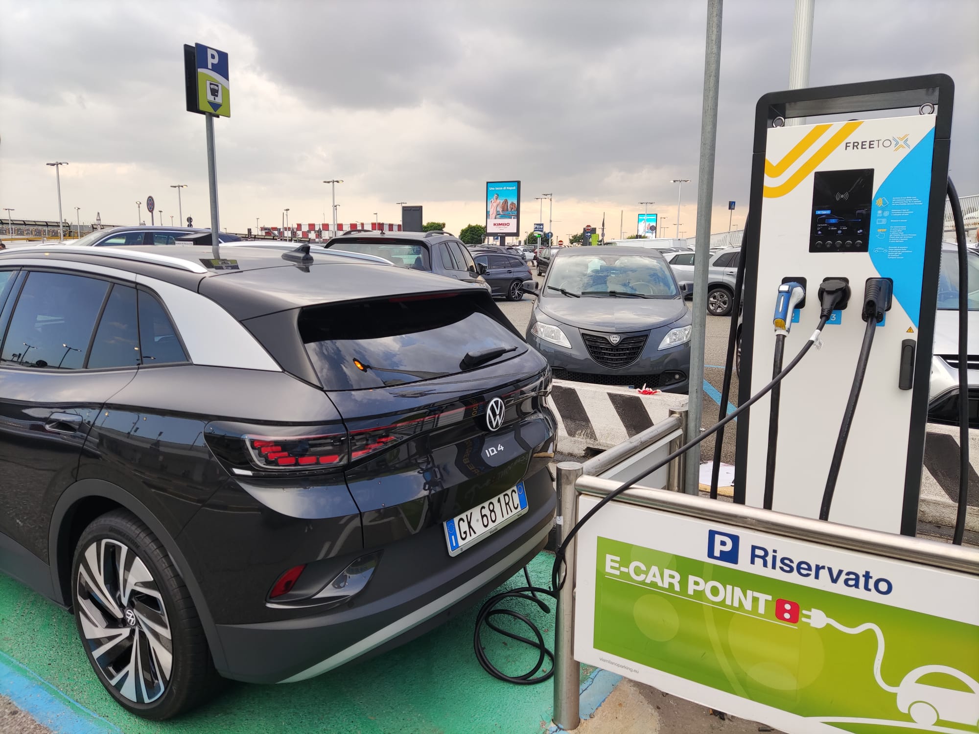 Mobilità elettrica: all’aeroporto di Linate via al cantiere per la Superfast Charging Station