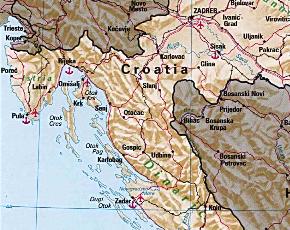 Croazia, Navteq rilascia la mappa completa