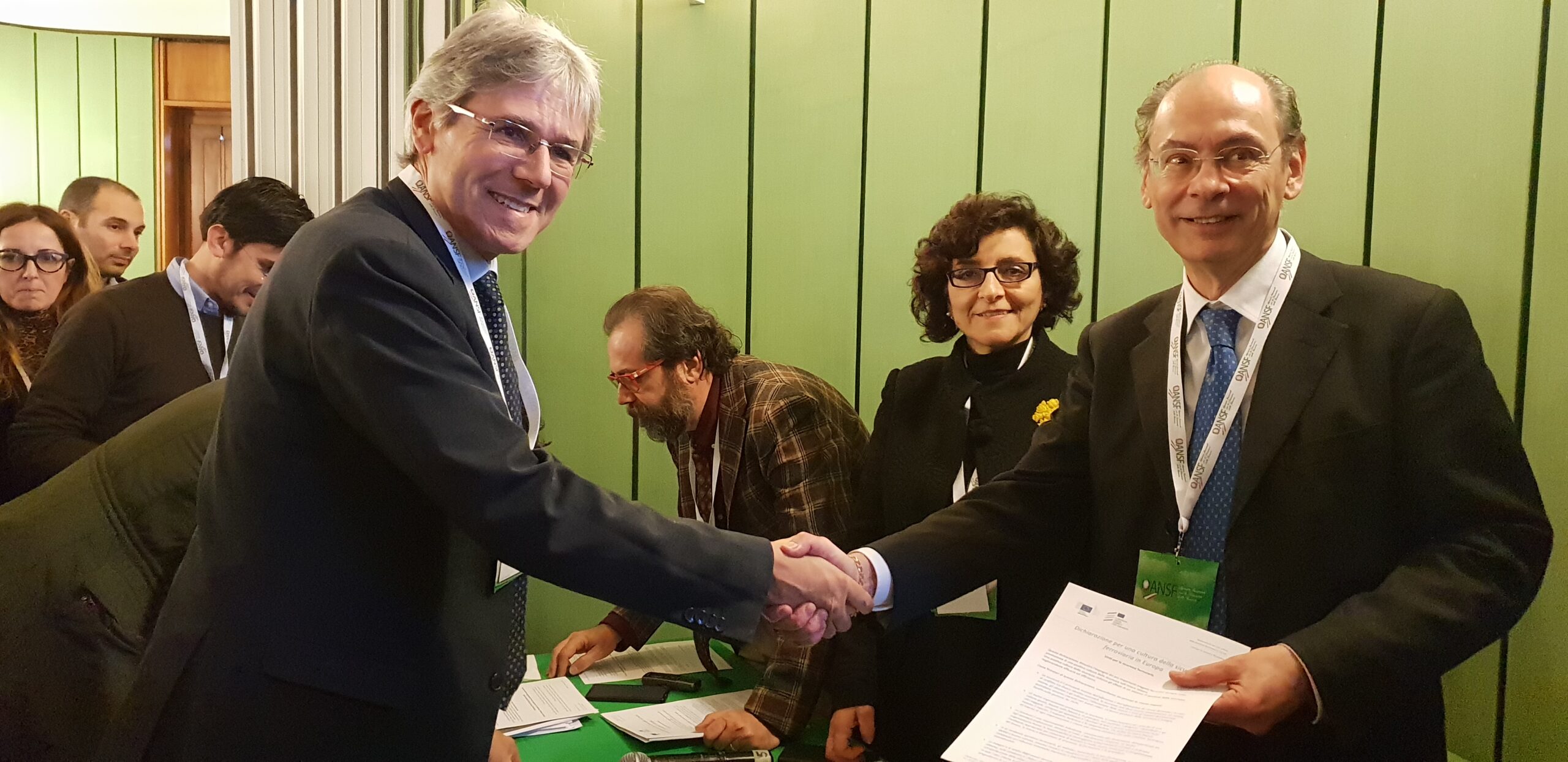 Ansf, firmata a Firenze la Dichiarazione per una cultura della sicurezza ferroviaria in Europa