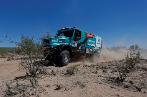 Dakar 2016: 10° tappa, Iveco al primo posto classifica camion