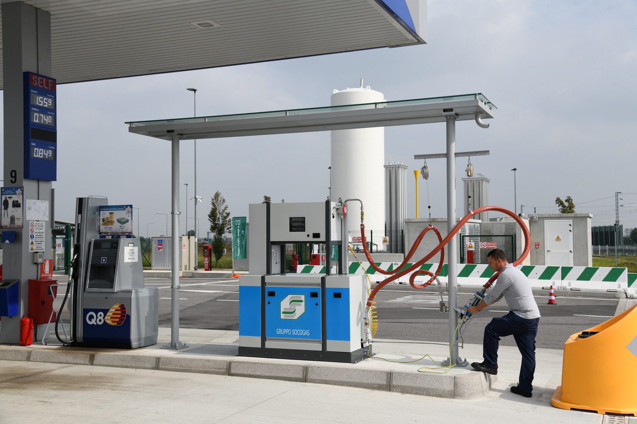 A35 Brebemi, prima autostrada nel nord Italia a inaugurare i distributori di gas naturale