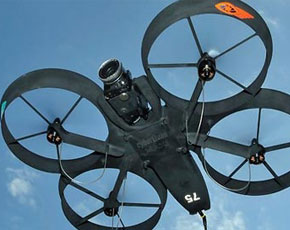 Sperimentato il volo di un drone pilotato con lo sguardo