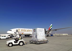 Emirates SkyCargo trasporta il primo satellite spaziale realizzato negli Emirati Arabi
