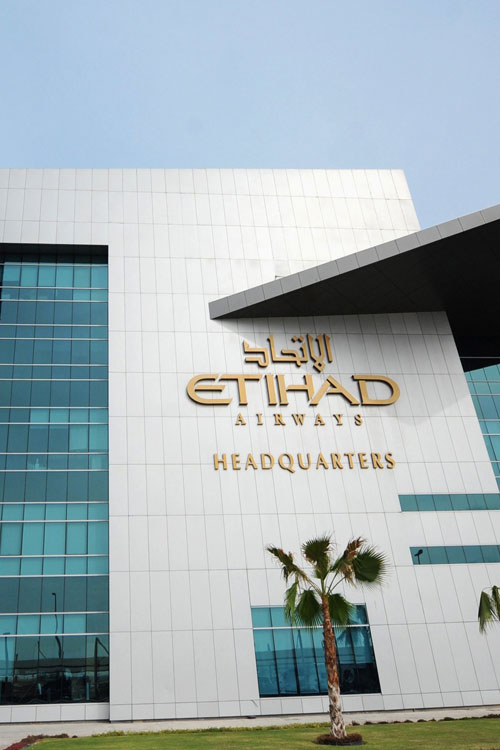 Etihad: obiettivo zero emissioni di Co2 entro il 2050