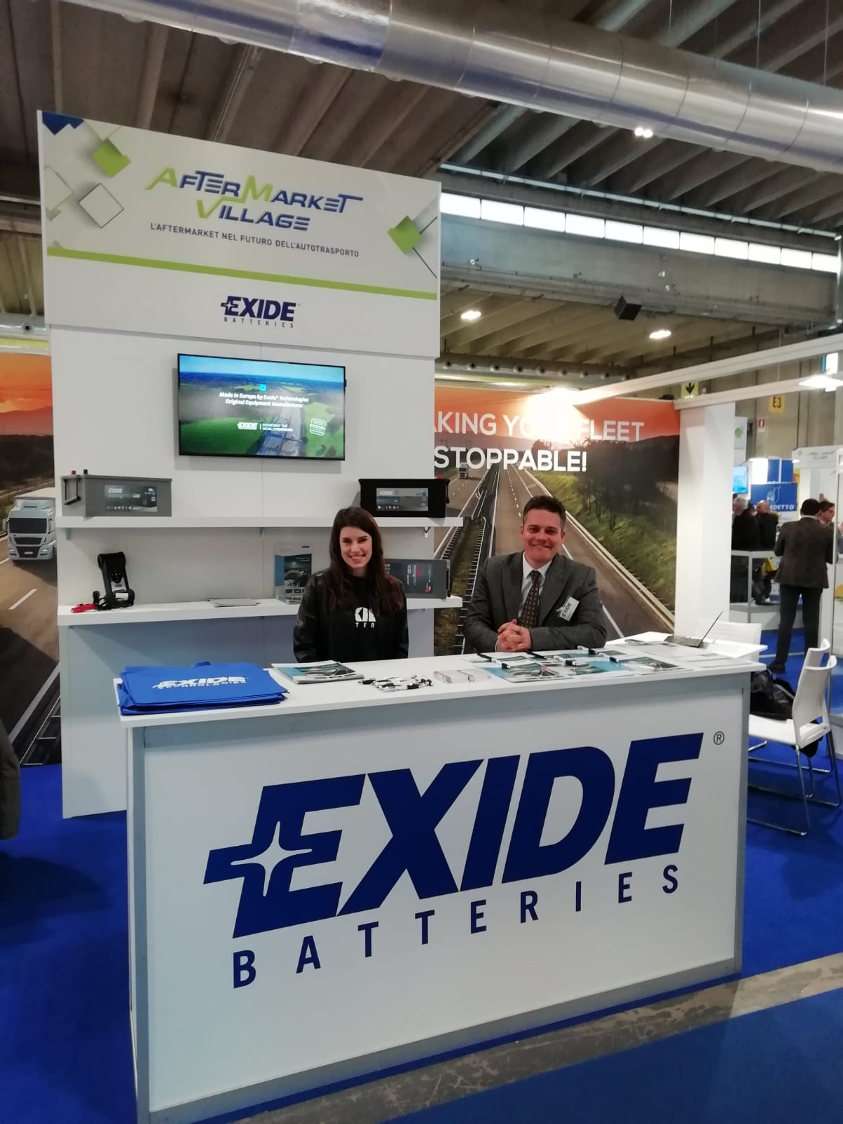 Al Transpotec 2019 Exide presenta le batterie VRLA al gel ad alte prestazioni