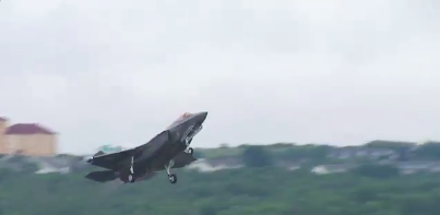 L’F-35A atterra a Parigi e a terra a Luke