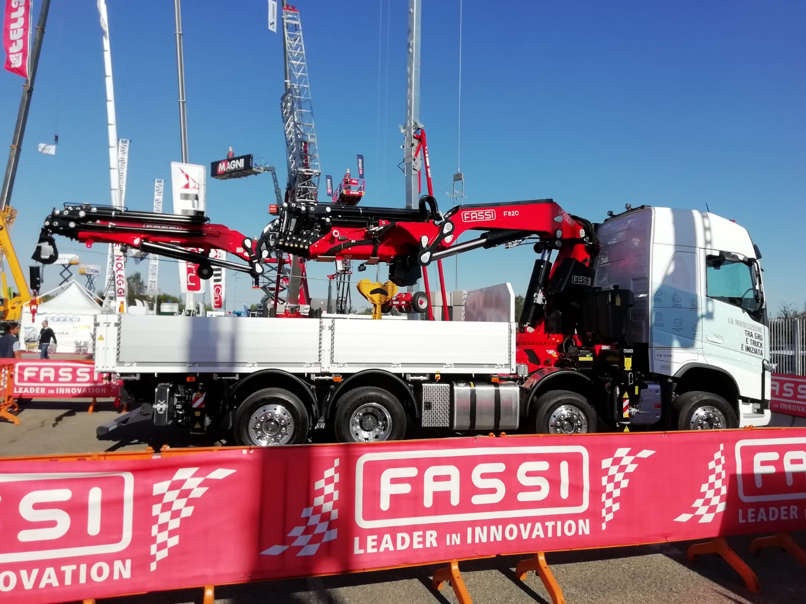 Al Gis 2019 le novità di Fassi Gru: la nuova F30M e il ‘Drive by Fassi’