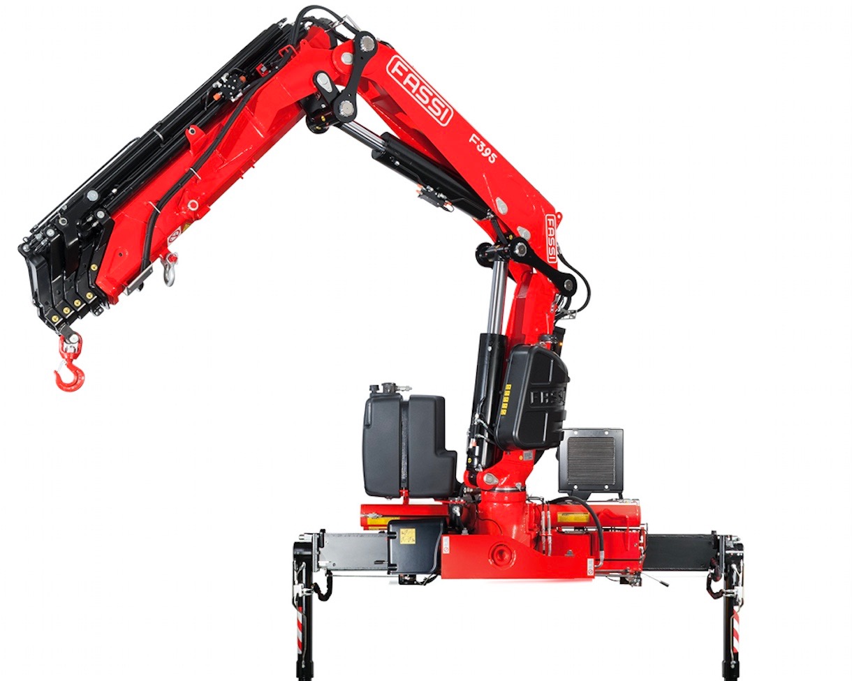 Transport-CH: Fassi presenta a Berna la nuova gru F395A XE-Dynamic