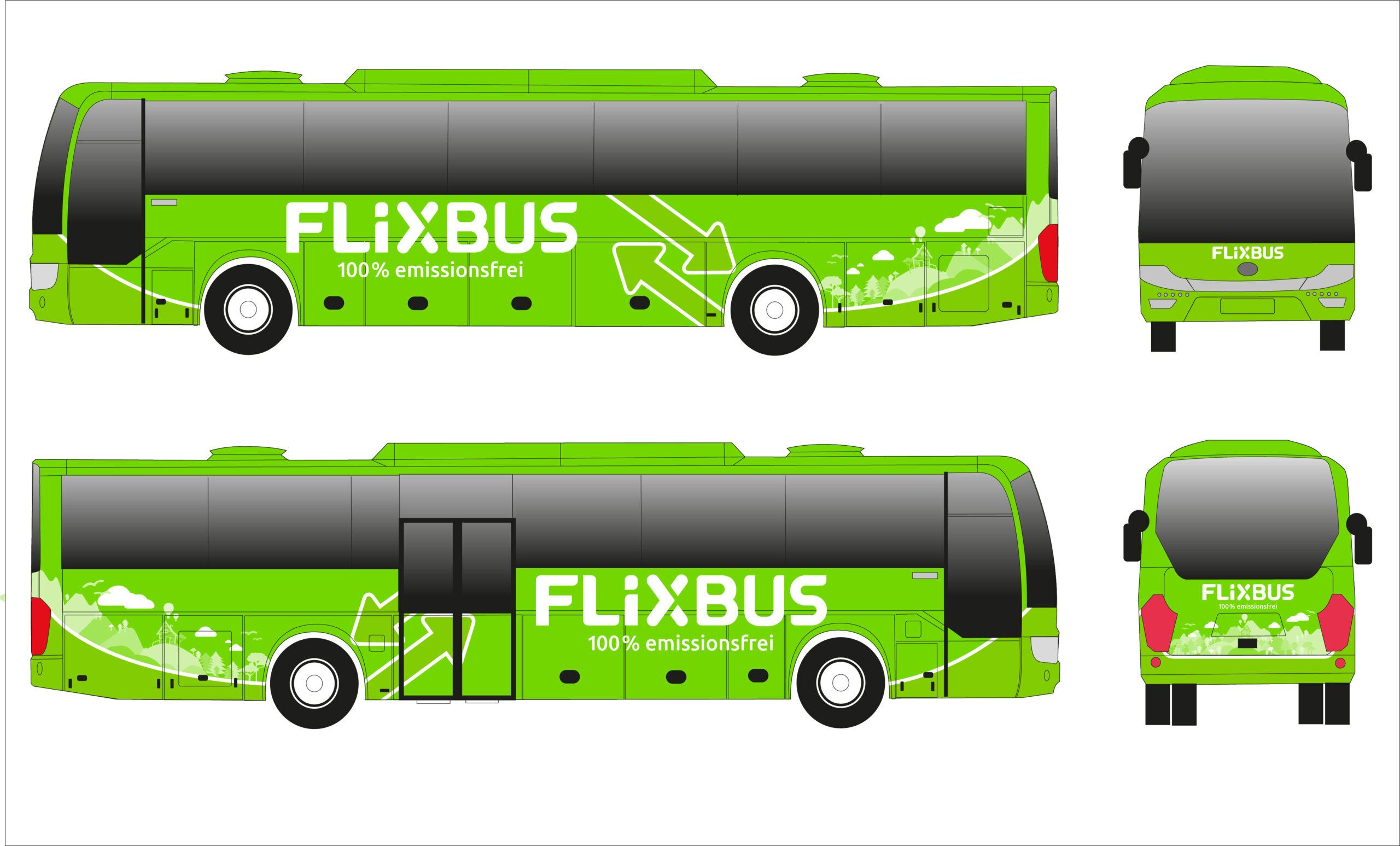 FlixBus investe negli E-Bus: bus elettrici per le linee a lunga percorrenza