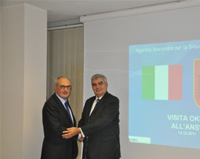 Delegazione albanese in visita all’ANSV