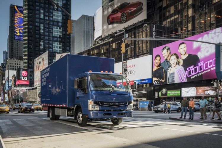 Fuso eCanter: arrivano a New York i primi truck completamente elettrici