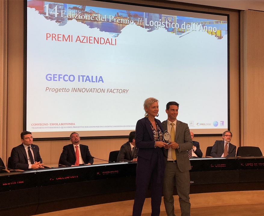 Logistica industriale: con Innovation Factory, Gefco Italia riceve il premio Il Logistico dell’Anno