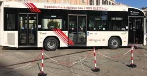 Trasporto pubblico locale: a Genova in servizio i primi bus elettrici