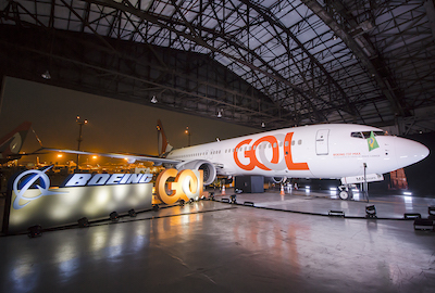 Consegnato il primo Boeing 737 MAX alla compagnia brasiliana GOL