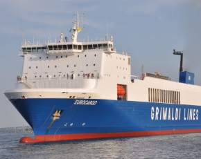 Grimaldi Lines: nuovo collegamento merci Civitavecchia-Olbia-Cagliari