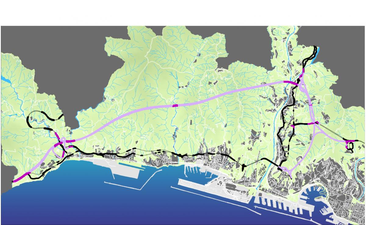 Genova: pubblicato il bando per la Gronda di Ponente, la nuova autostrada verso Nord